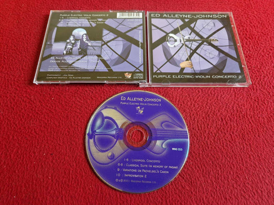 ED ALLEYNE-JOHNSON PURPLE ELECTRIC VIOLIN CONCERTO 2 CD