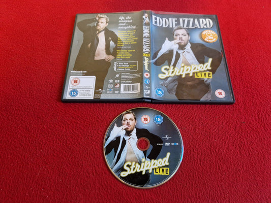 EDDIE IZZARD - STRIPPED LIVE DVD