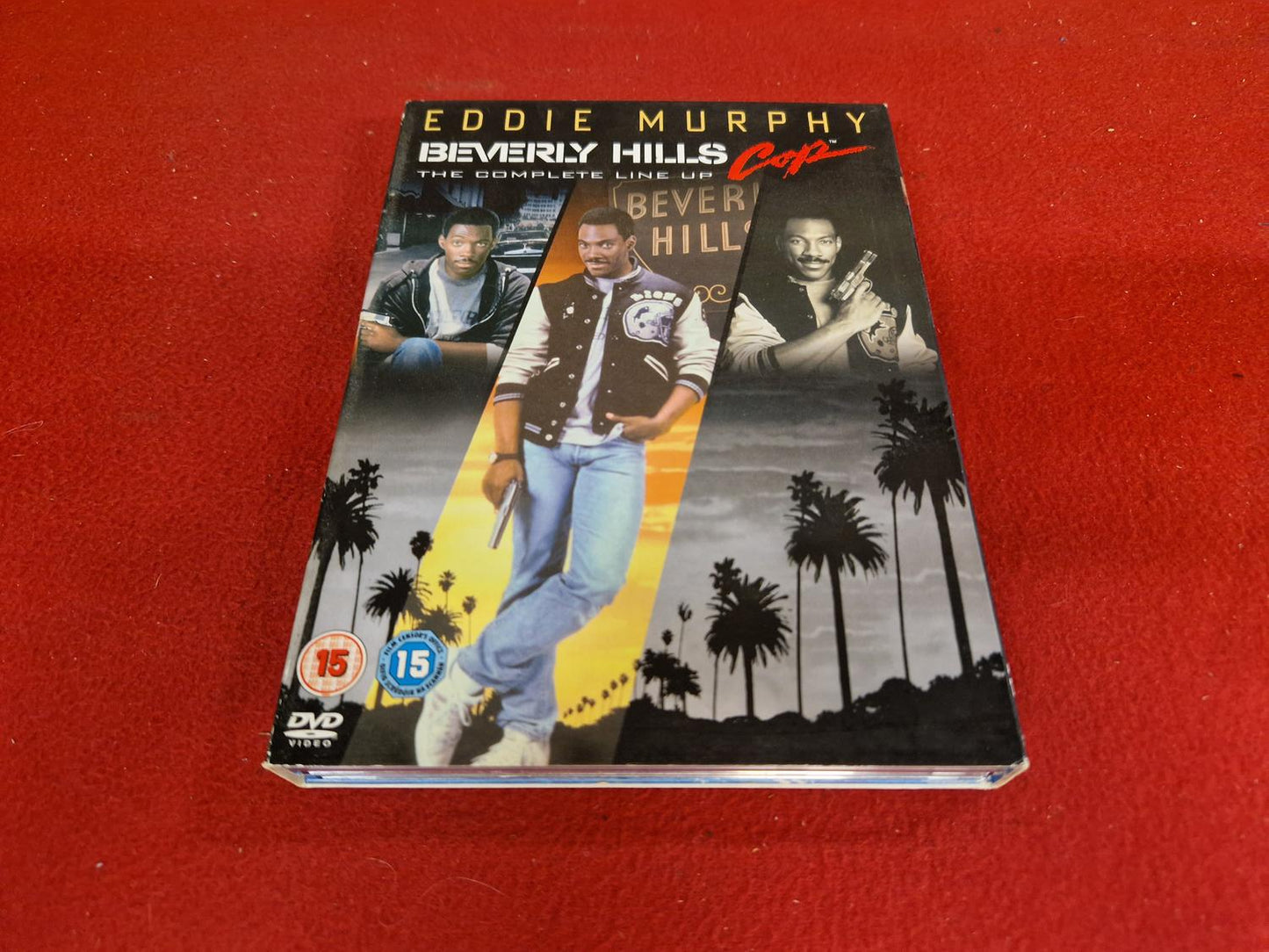 EDDIE MURPHY BEVERLY HILLS COP THE COMPLETE LINE UP BOX till DVD