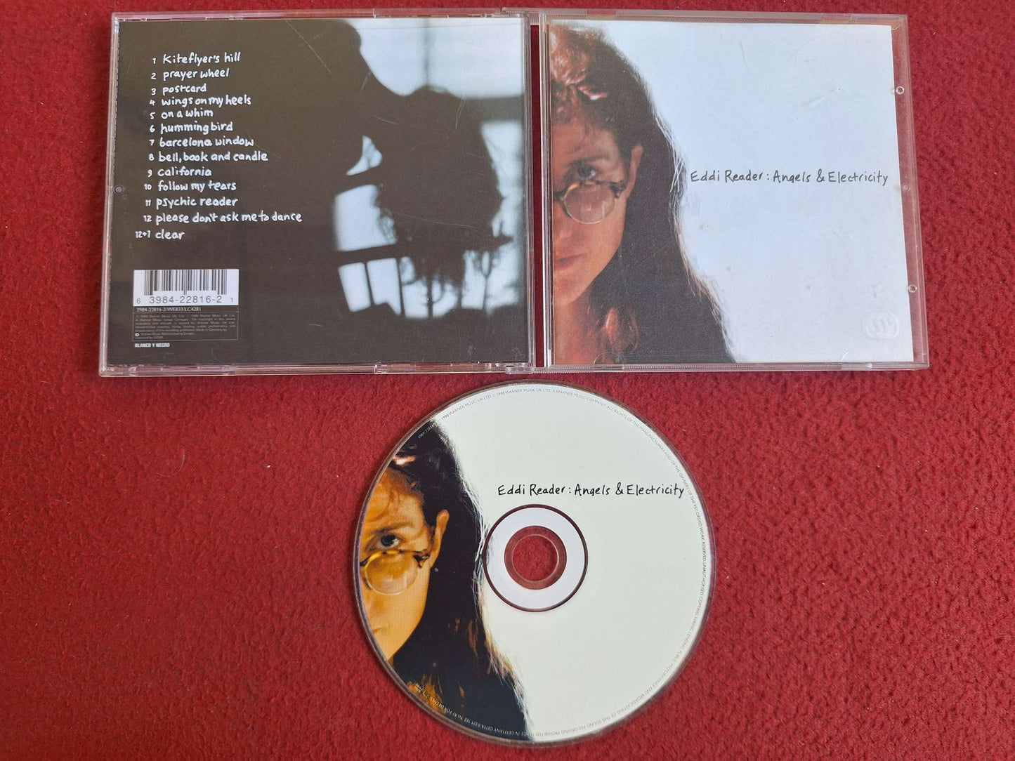EDDI READER ANGELS & ELECTRICITY CD