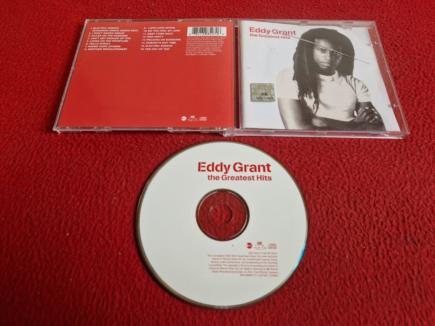 EDDY GRANT THE GREATEST HITS CD