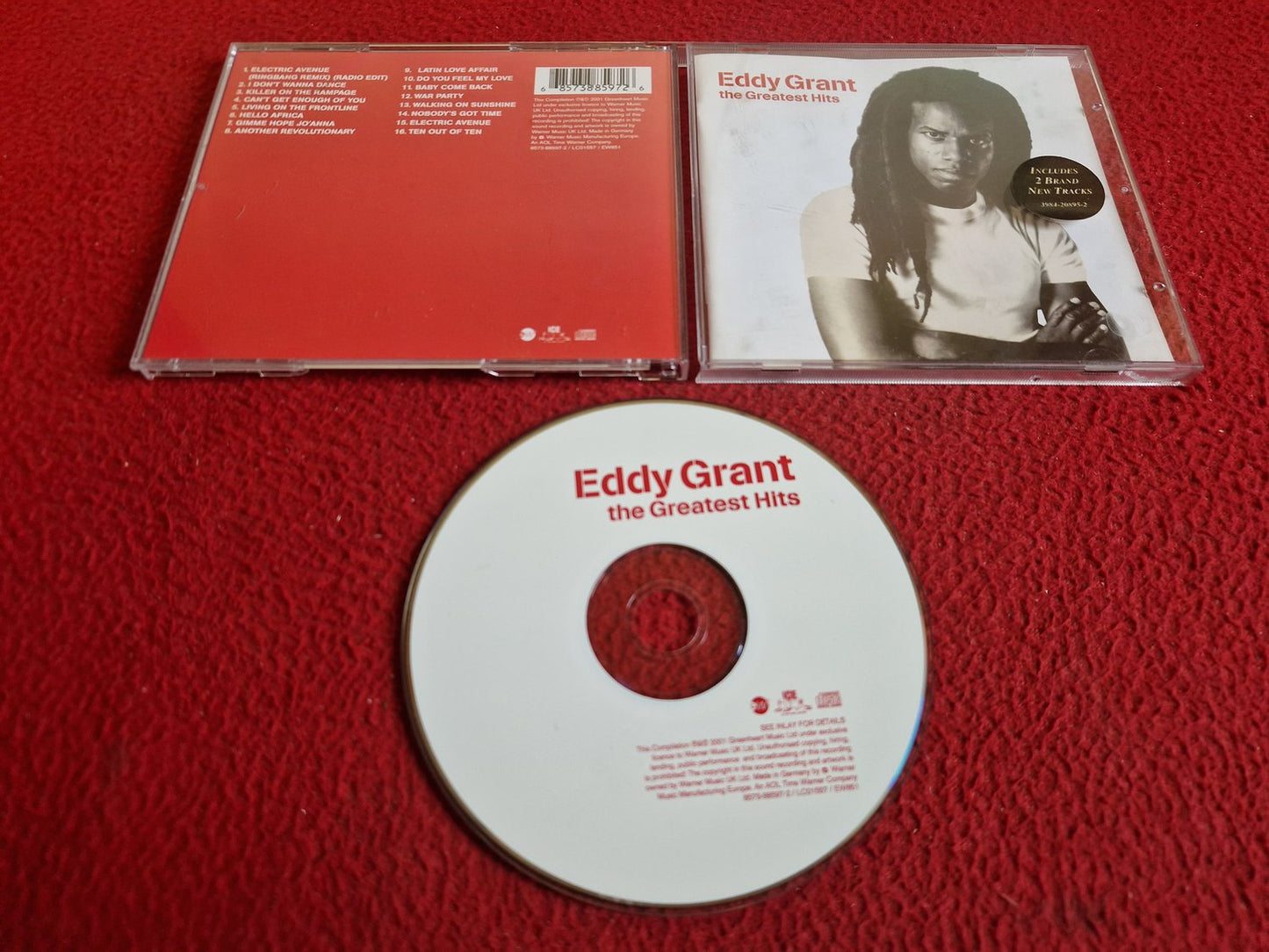 EDDY GRANT THE GREATEST HITS CD