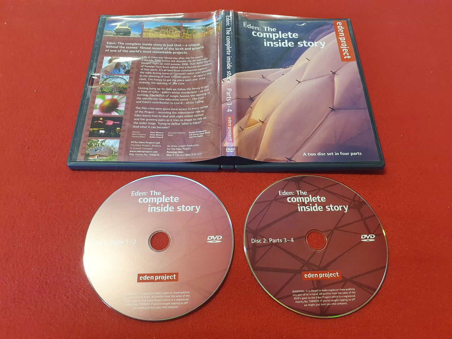 EDEN THE COMPLETE INSIDE STORY till DVD