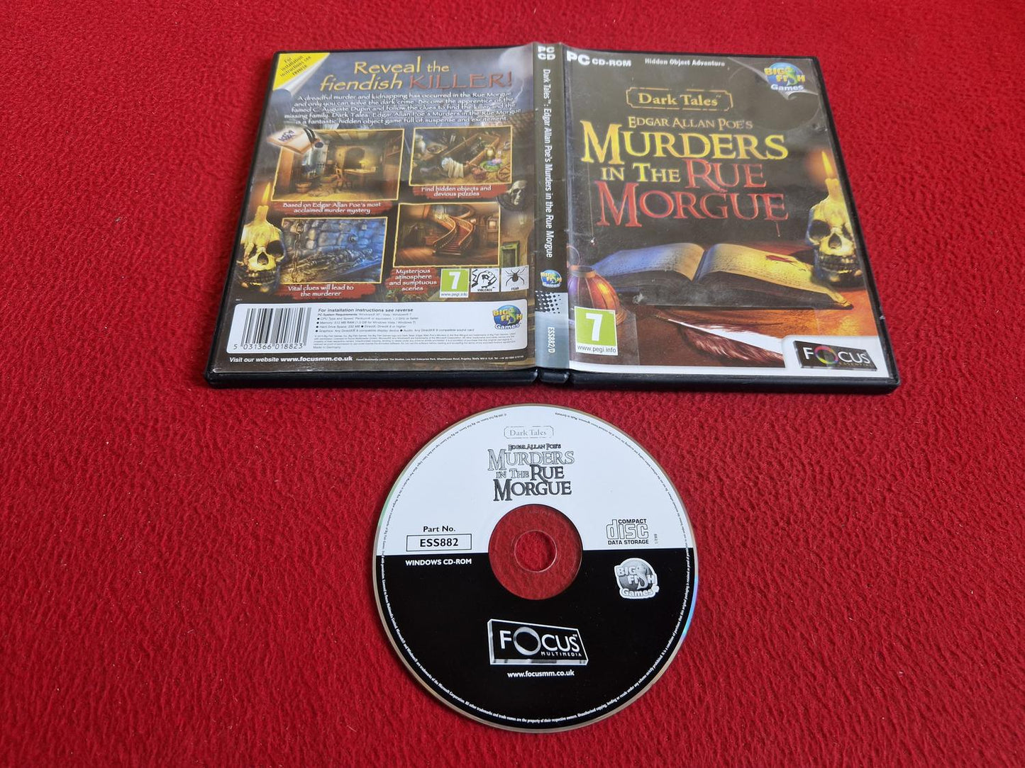 EDGAR ALLAN POE'S MURDERS IN THE RUE MORGUE till PC