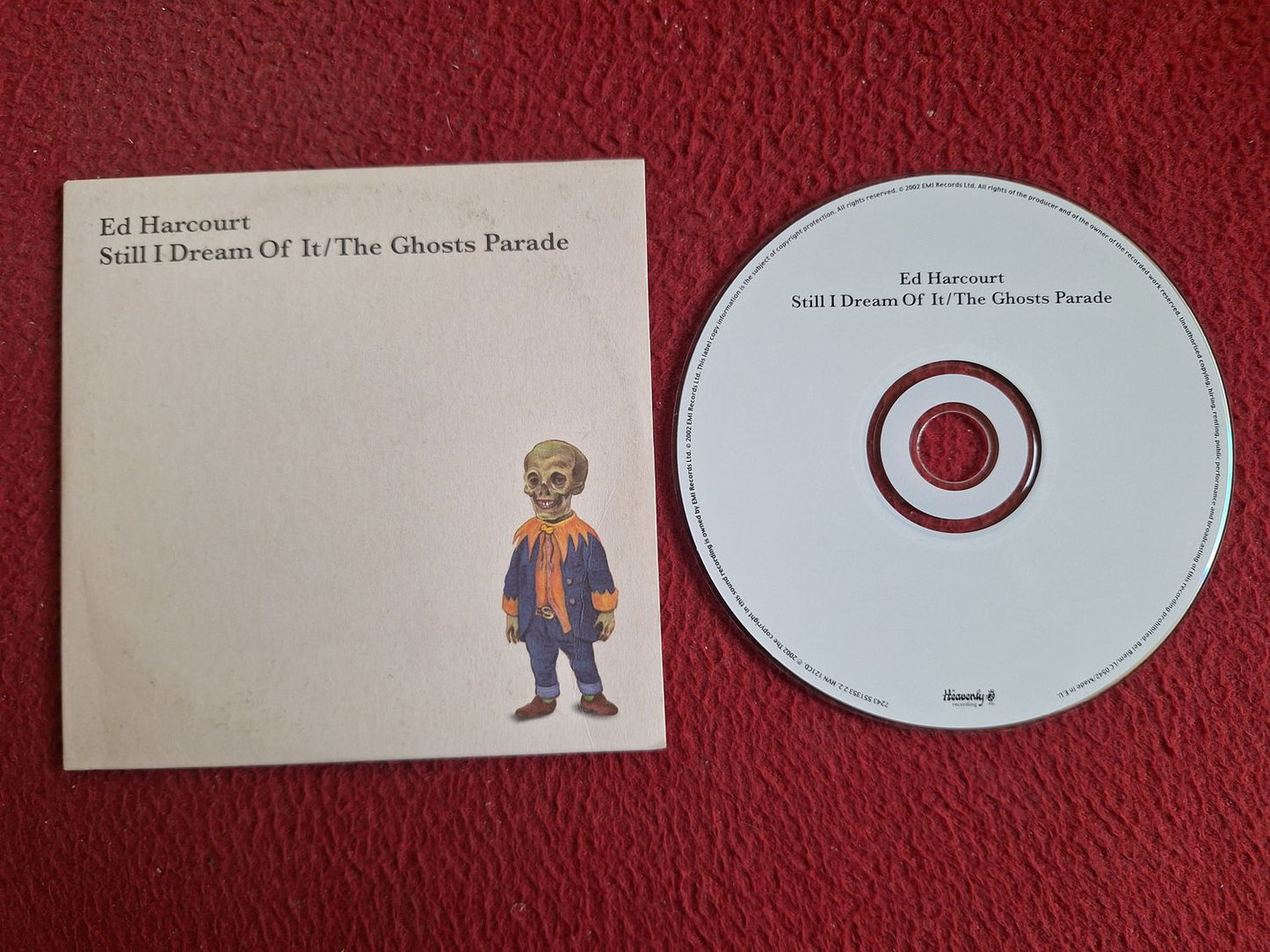 ED HARCOURT STILL I DREAM OF IT / THE GHOSTS PARADE CD