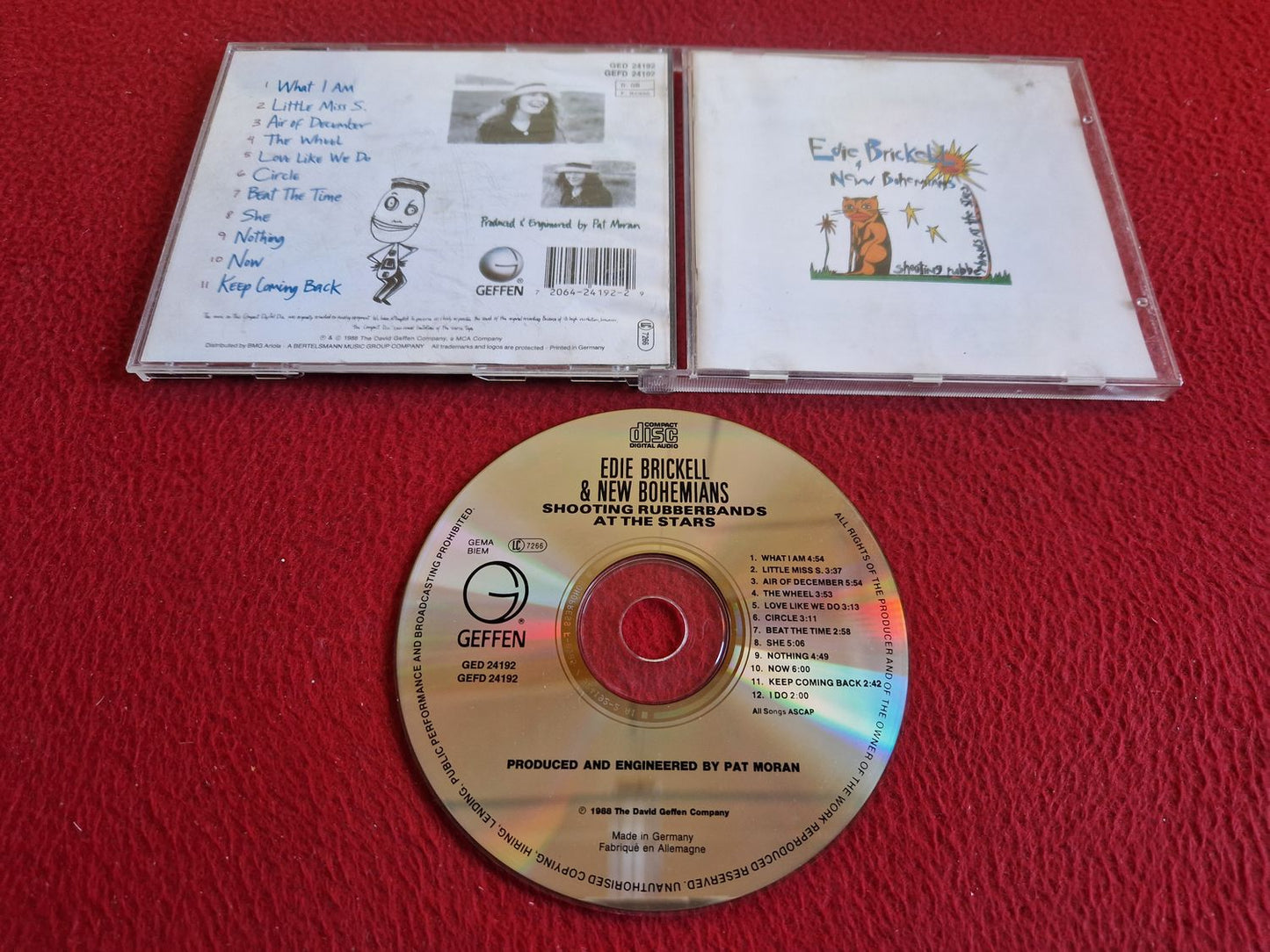 EDIE BRICKELL & NEW BOHEMIANS SHOOTING RUBBERBANDS AT THE STARS CD