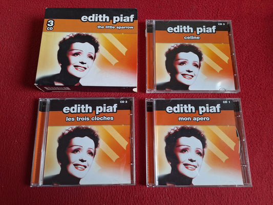 EDITH PIAF THE LITTLE SPARROW CD BOX