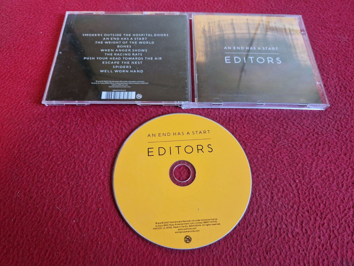 EDITORS AN END HAS A START CD