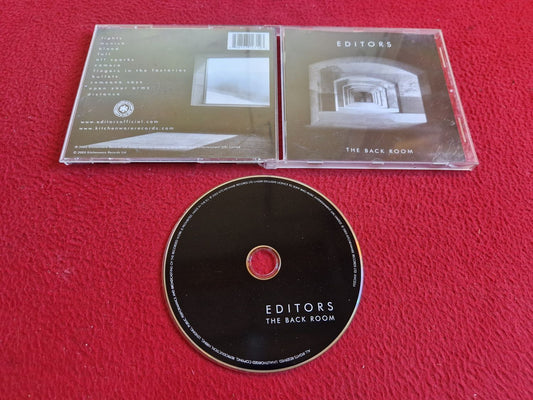 EDITORS THE BACK ROOM CD