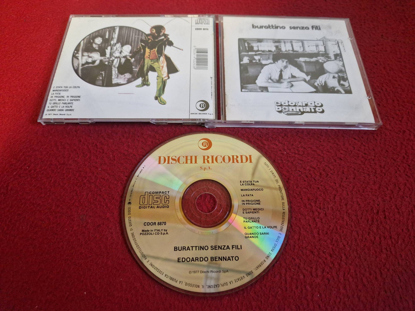 EDOARDO BENNATO BURATTINO SENZA FILI CD