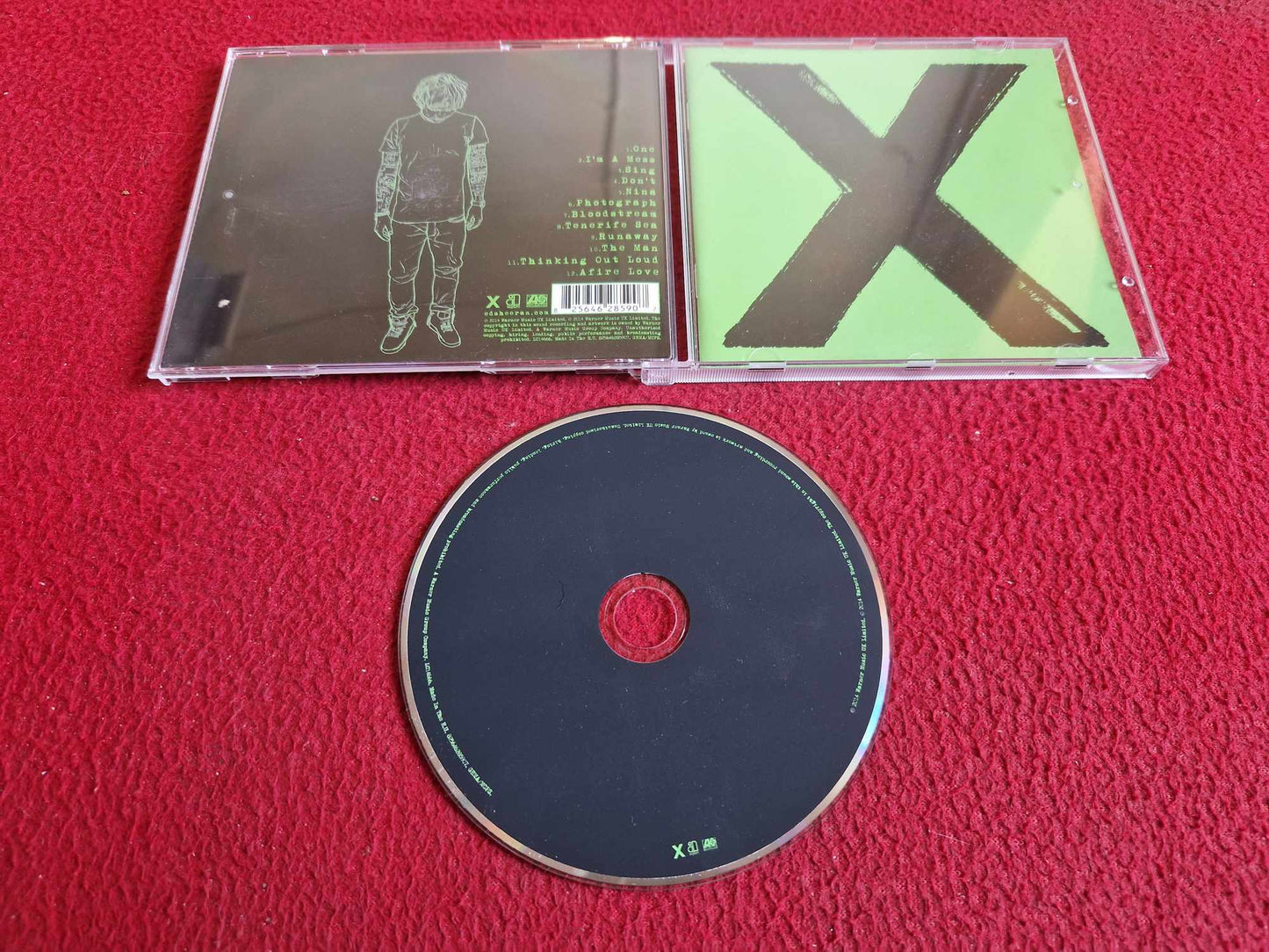 ED SHEERAN X CD