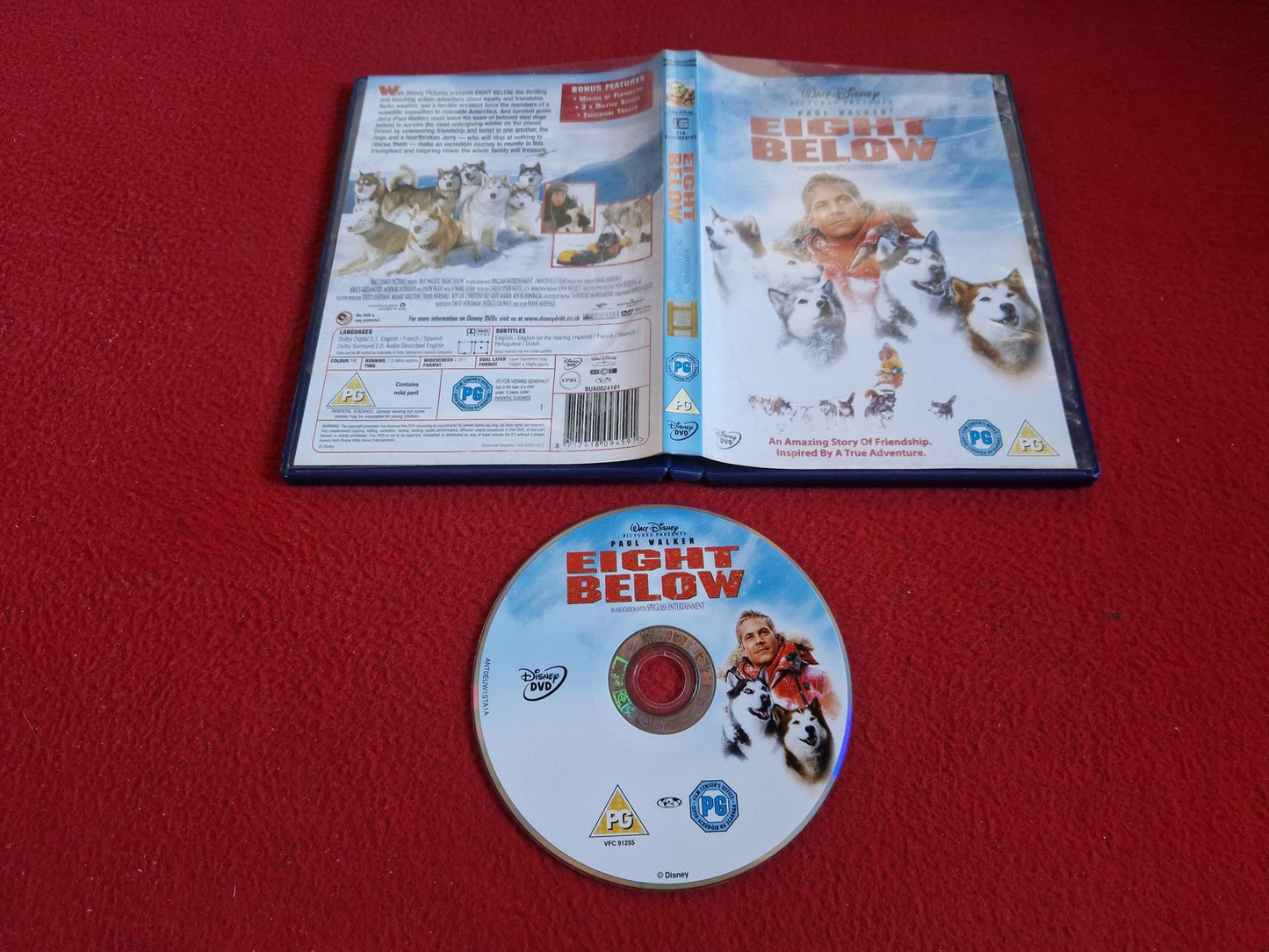 EIGHT BELOW DVD