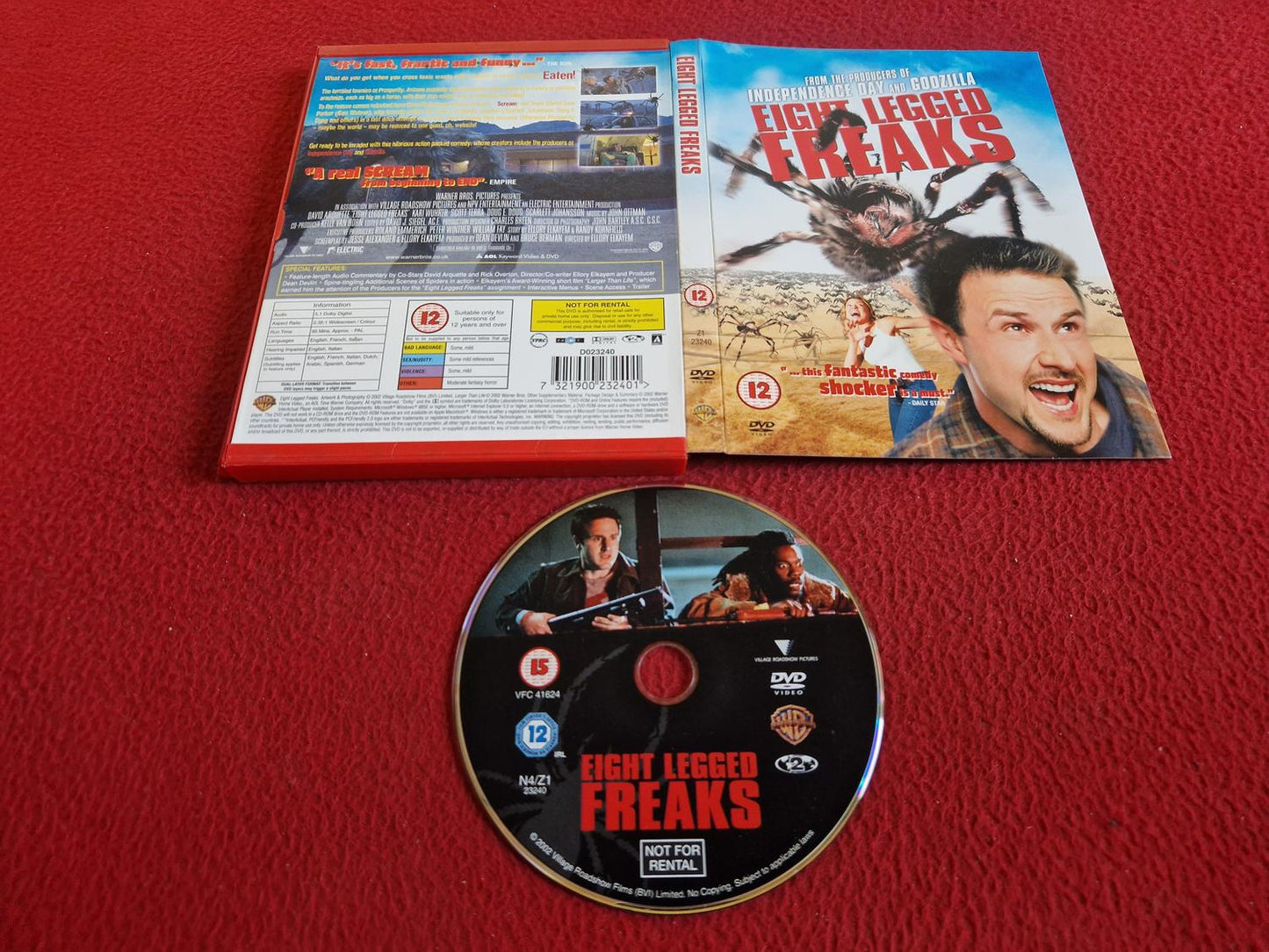 EIGHT-LEGGED FREAKS [ SNAPCASE ] DVD