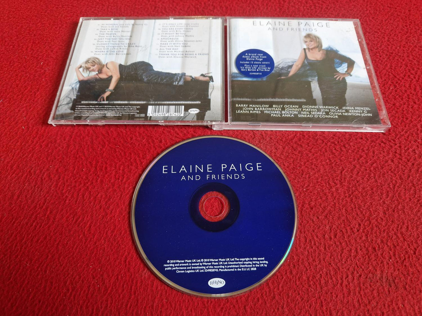 ELAINE PAIGE AND FRIENDS CD