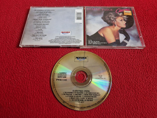 ELAINE PAIGE CINEMA CD
