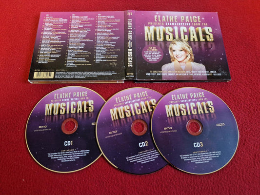 ELAINE PAIGE PRESENTS SHOWSTOPPERS FROM THE MUSICALS CD BOX