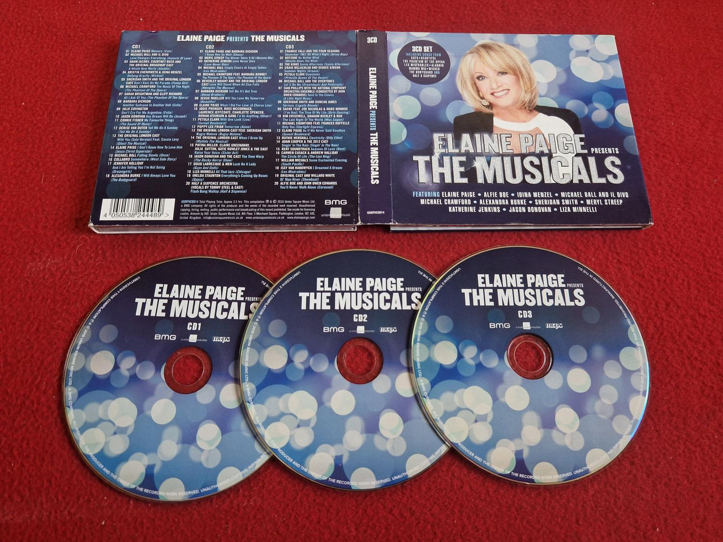 ELAINE PAIGE PRESENTS THE MUSICALS CD BOX