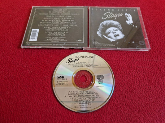 ELAINE PAIGE STAGES CD