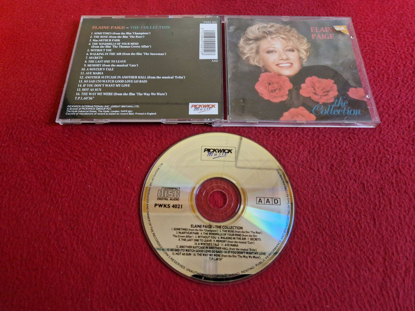 ELAINE PAIGE – THE COLLECTION CD