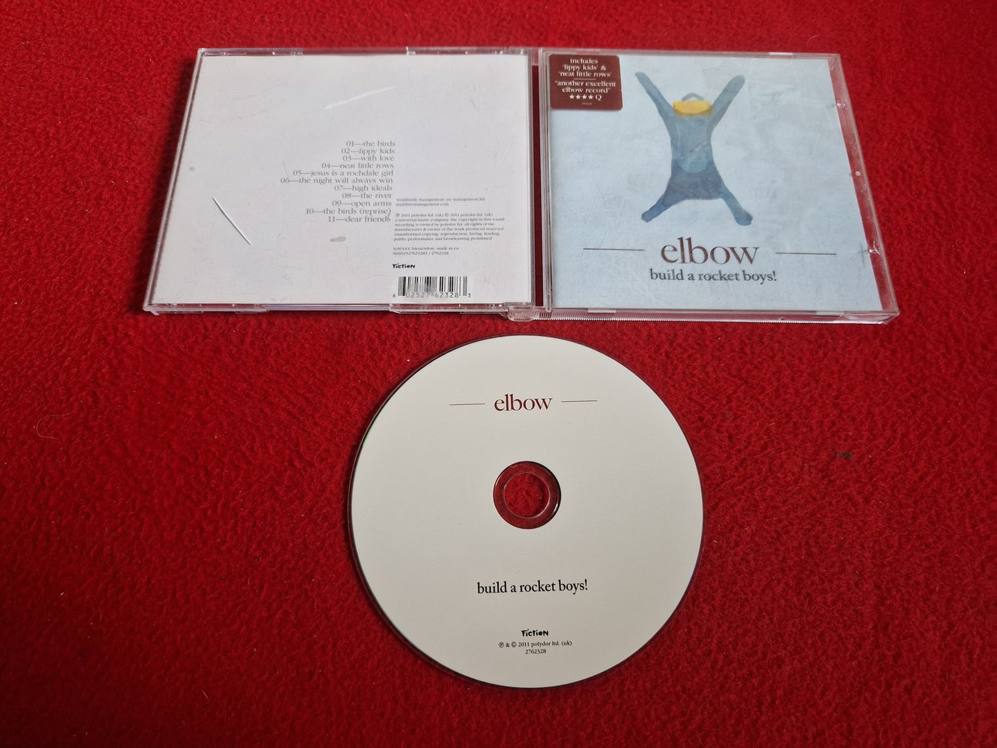 ELBOW BUILD A ROCKET BOYS CD