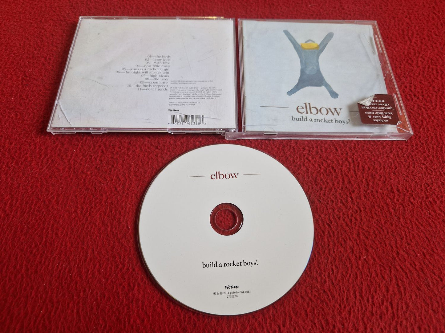 ELBOW BUILD A ROCKET BOYS! CD