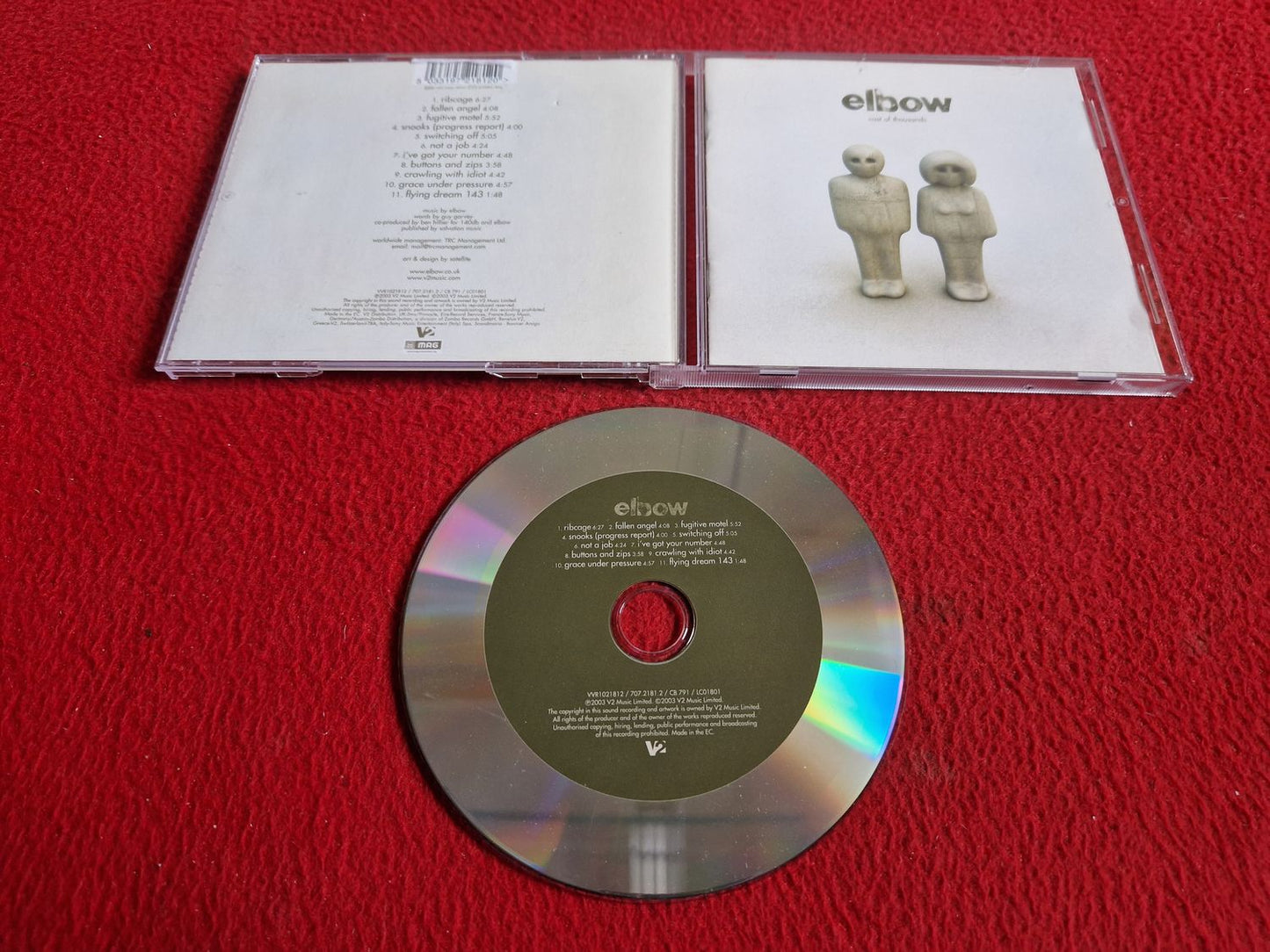 ELBOW COST OF THOUSANDS CD