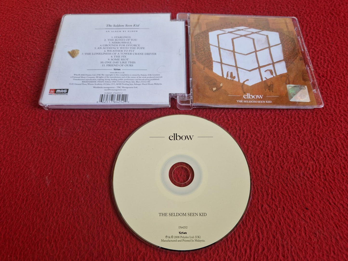ELBOW THE SELDOM SEEN KID CD