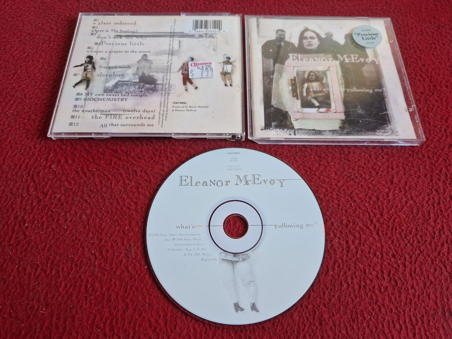 ELEANOR MCEVOY WHAT'S FOLLOWING ME? CD