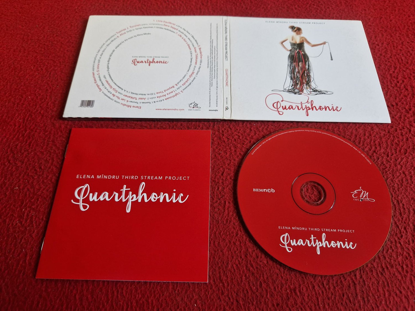 ELENA MINDRU THRIDH STREAM PROJECT QUARTPHONIC CD