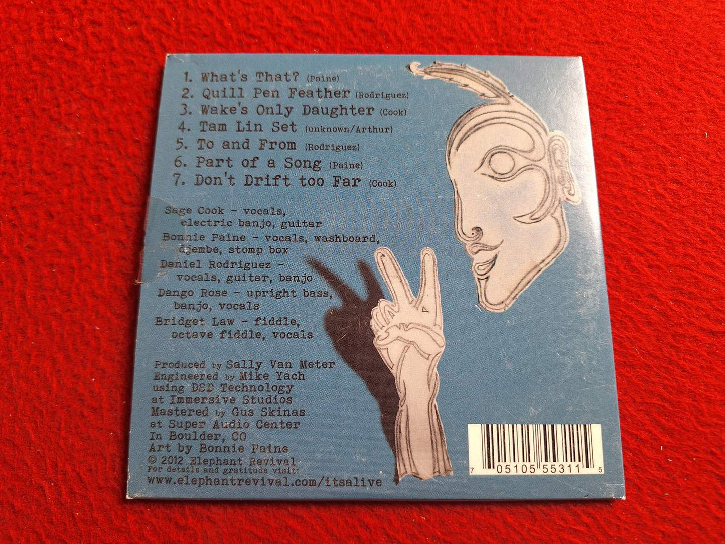 ELEPHANT REVIVAL IT'S ALIVE EP CD