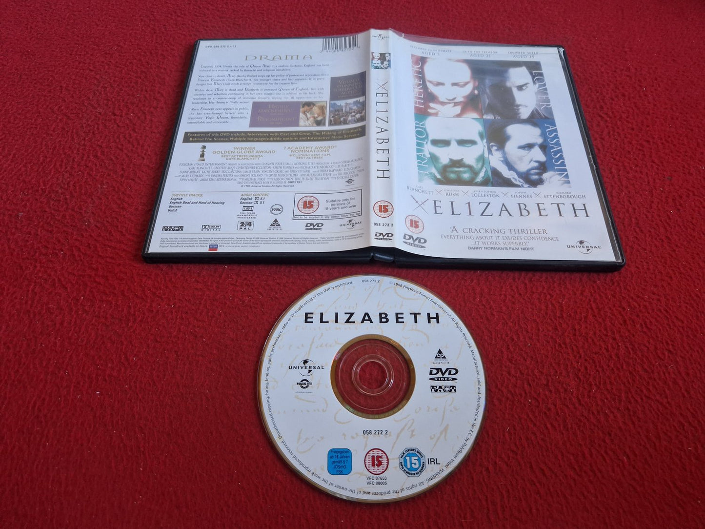 ELIZABETH DVD