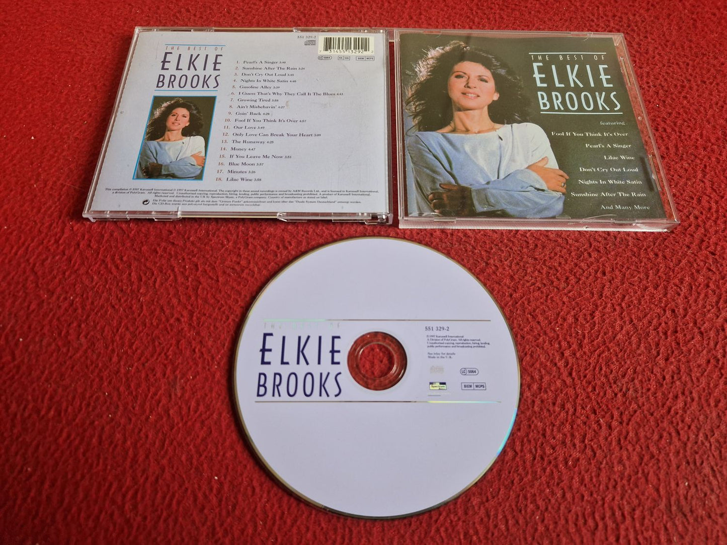 ELKIE BROOKS THE BEST OF CD
