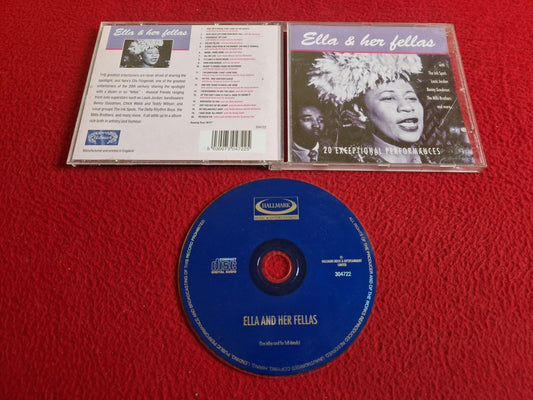 ELLA FITZGERALD – ELLA AND HER FELLAS (20 EXCEPTIONAL PERFORMANCES) CD