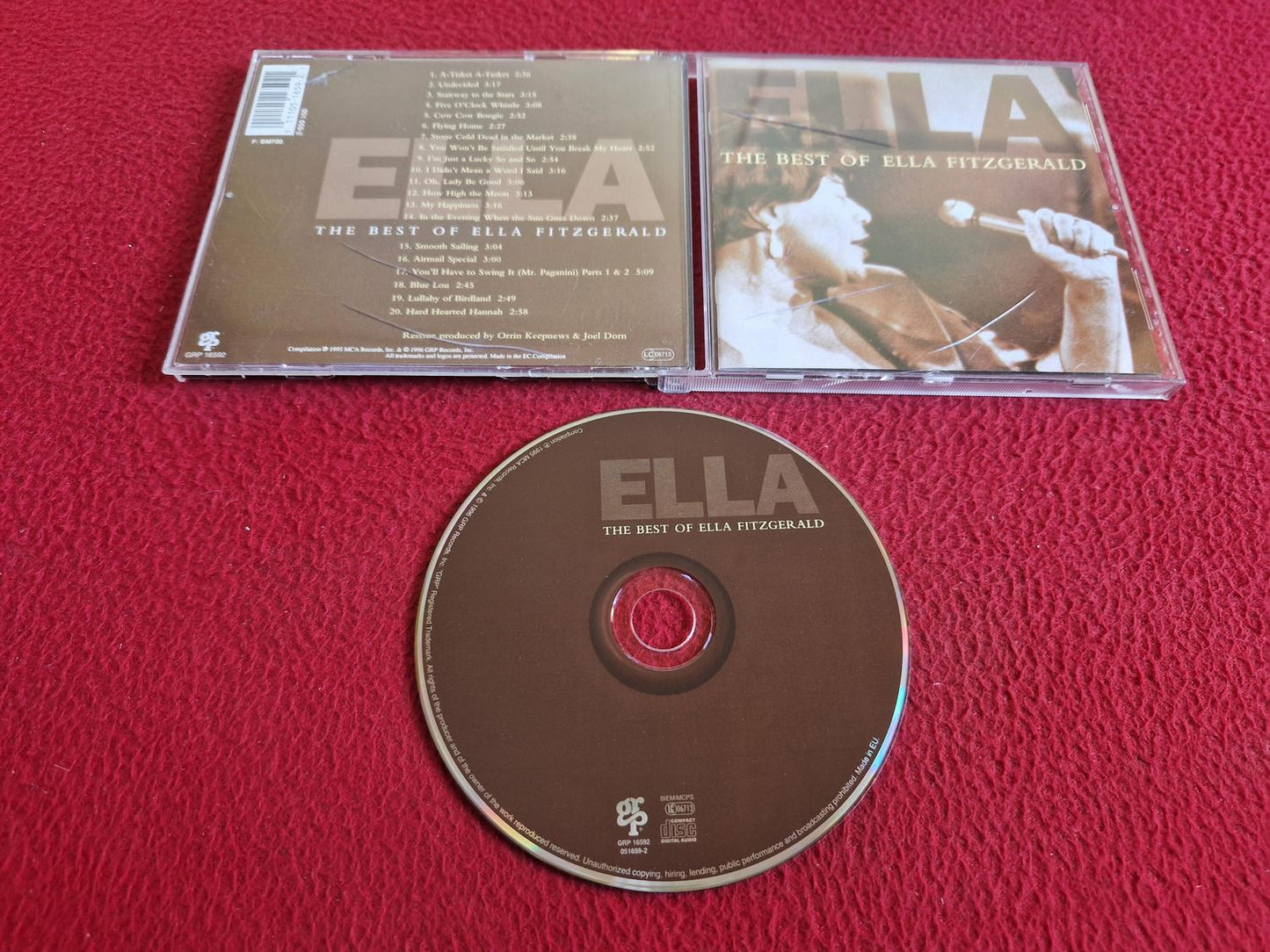 ELLA FITZGERALD ELLA THE BEST OF CD