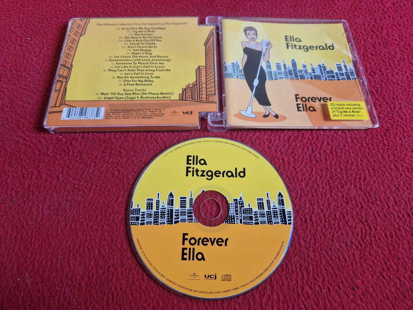 ELLA FITZGERALD FOREVER ELLA CD