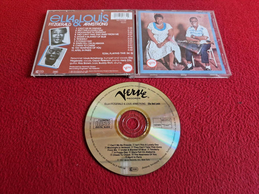 ELLA FITZGERALD & LOUIS ARMSTRONG ELLA AND LOUIS CD