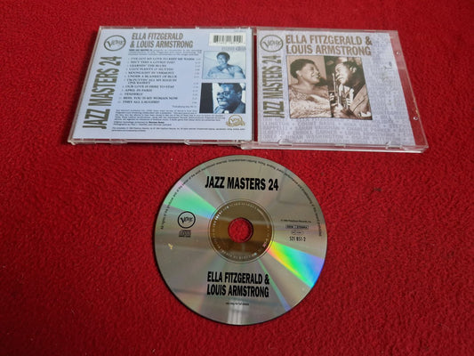 ELLA FITZGERALD & LOUIS ARMSTRONG JAZZ MASTERS 24 CD