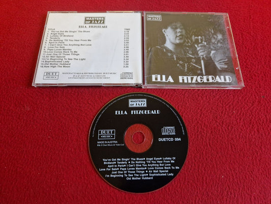 ELLA FITZGERALD MASTERS OF JAZZ CD