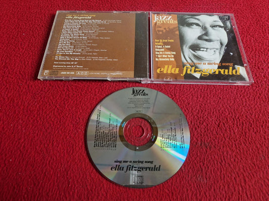 ELLA FITZGERALD SING ME A SWING SONG CD