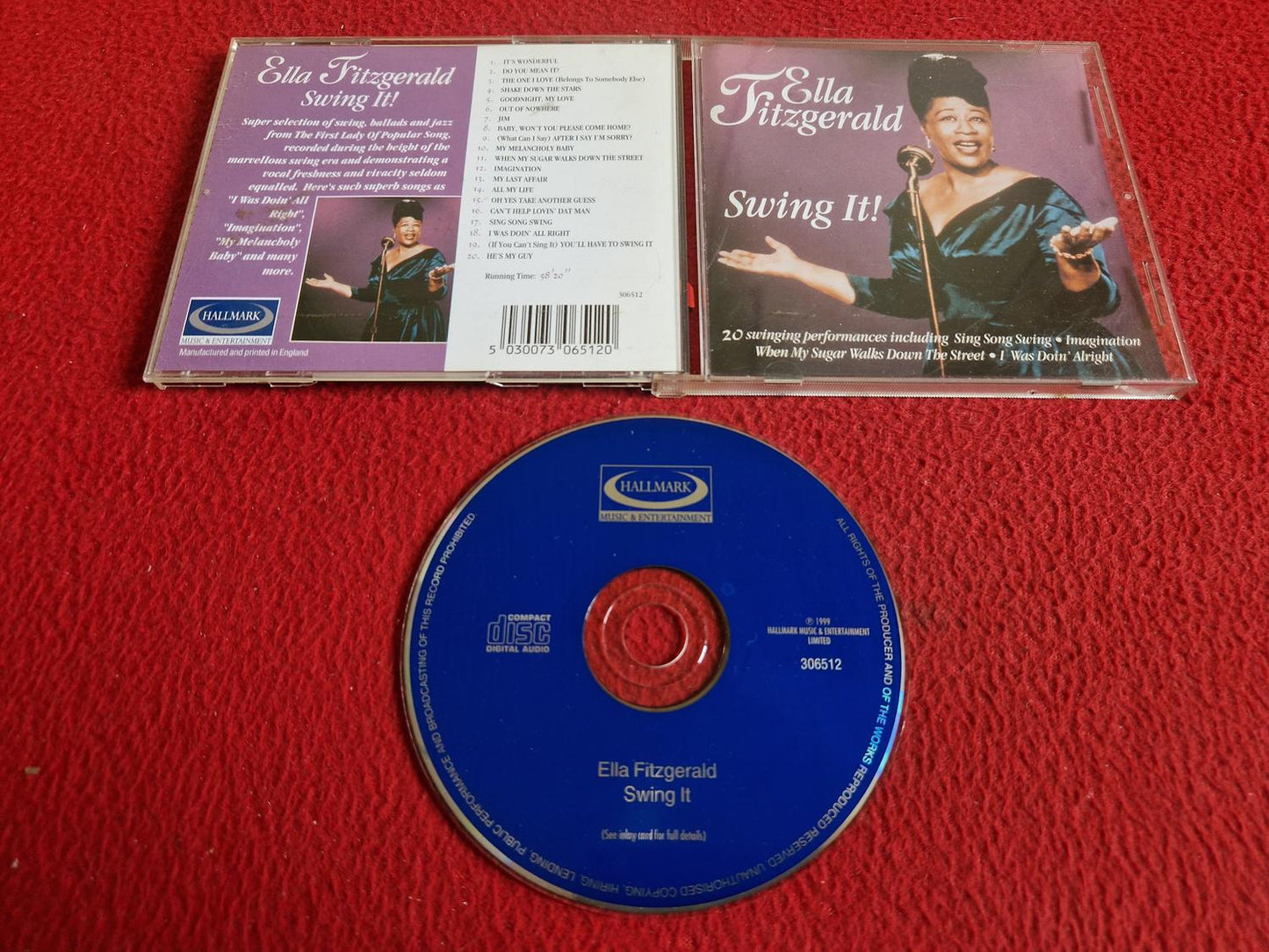 ELLA FITZGERALD SWING IT! CD