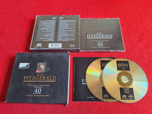 ELLA FITZGERALD THE GOLD COLLECTION CD BOX