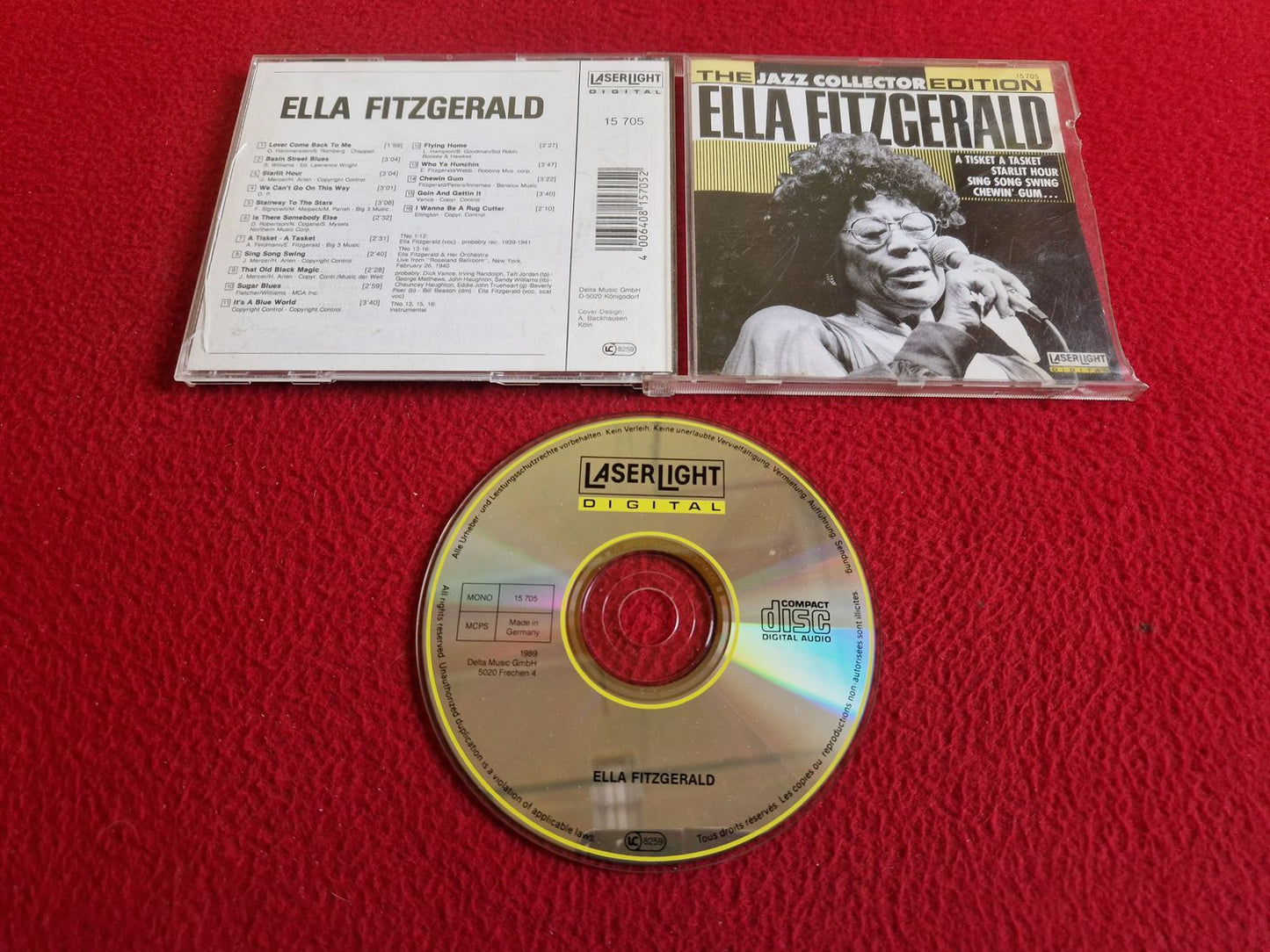 ELLA FITZGERALD THE JAZZ COLLECTOR EDITION CD