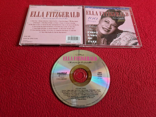 ELLA FITZGERALD THE SONGBOOK 100 SONGS VOLUME THREE CD