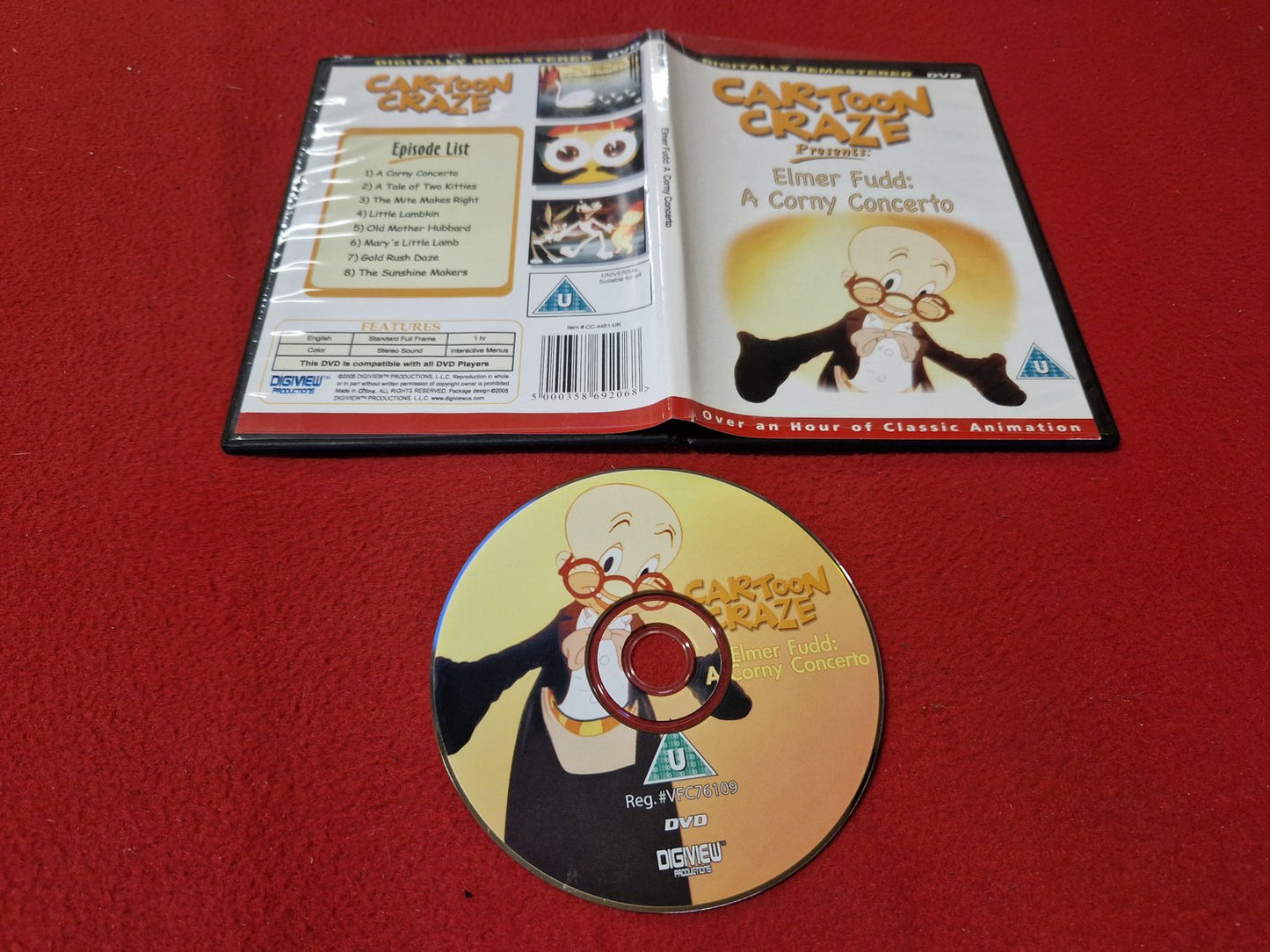 ELMER FUDD A CORNY CONCERTO till DVD