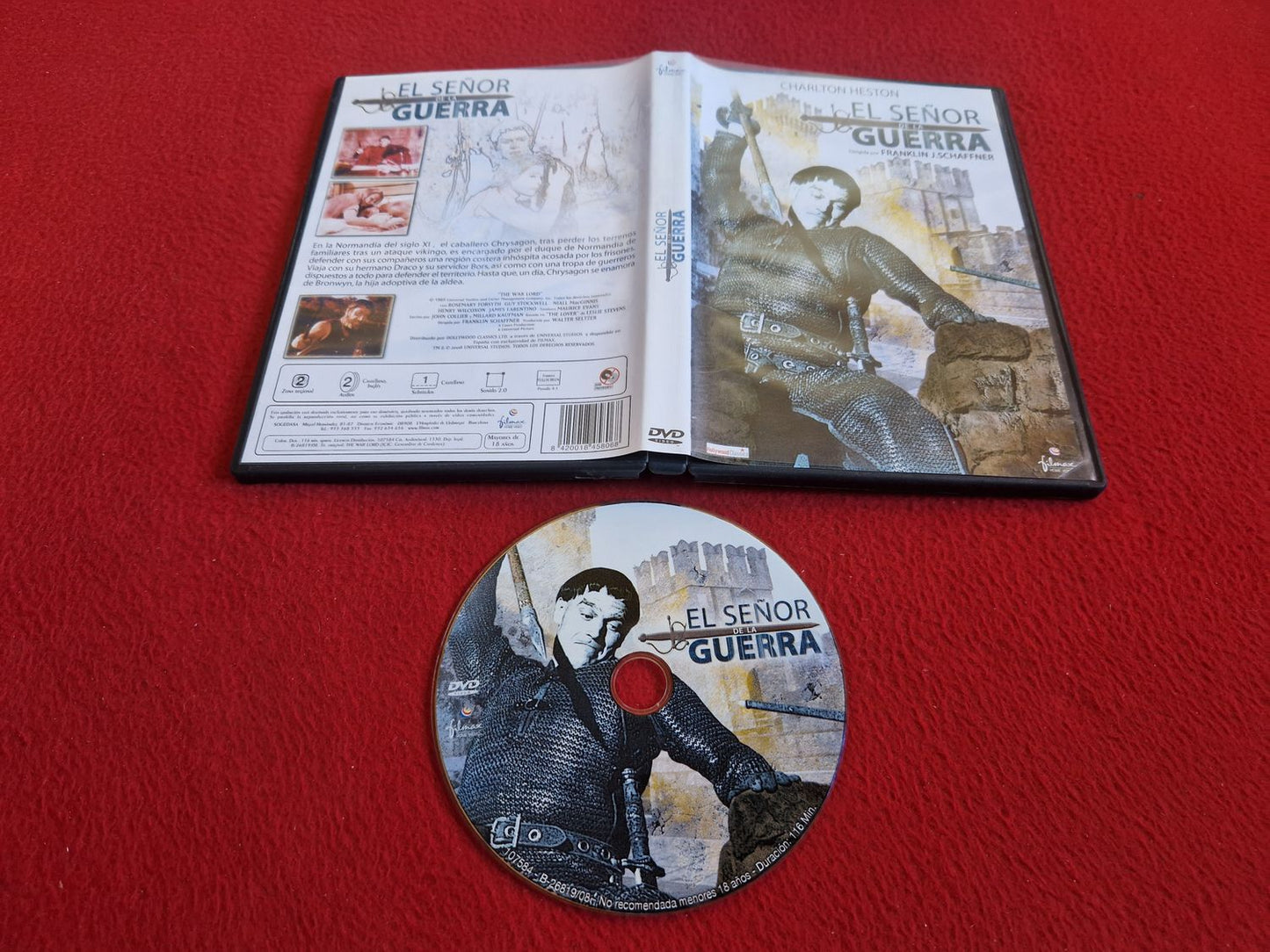 EL SENOR DE LA GUERRA [ ENGELSKT ELLER SPANSKT TAL / SPANSK TEXT ] DVD