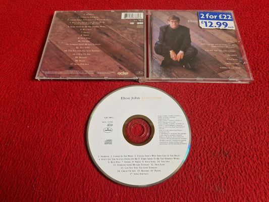 ELTON JOHN LOVE SONGS CD