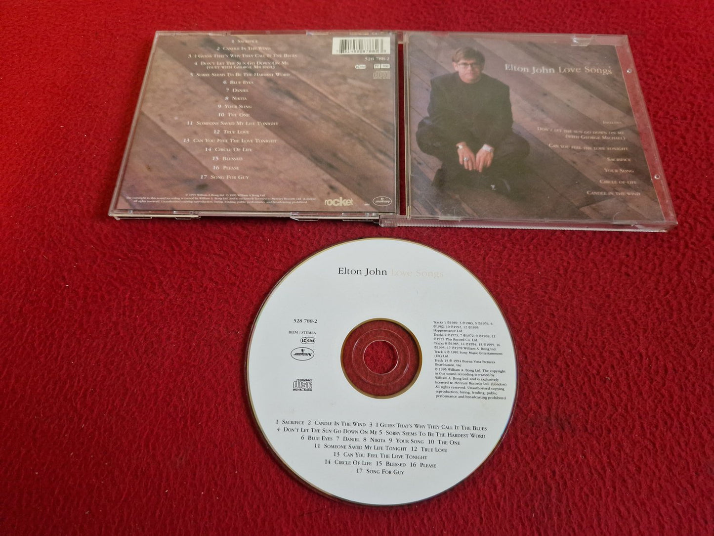 ELTON JOHN LOVE SONGS CD