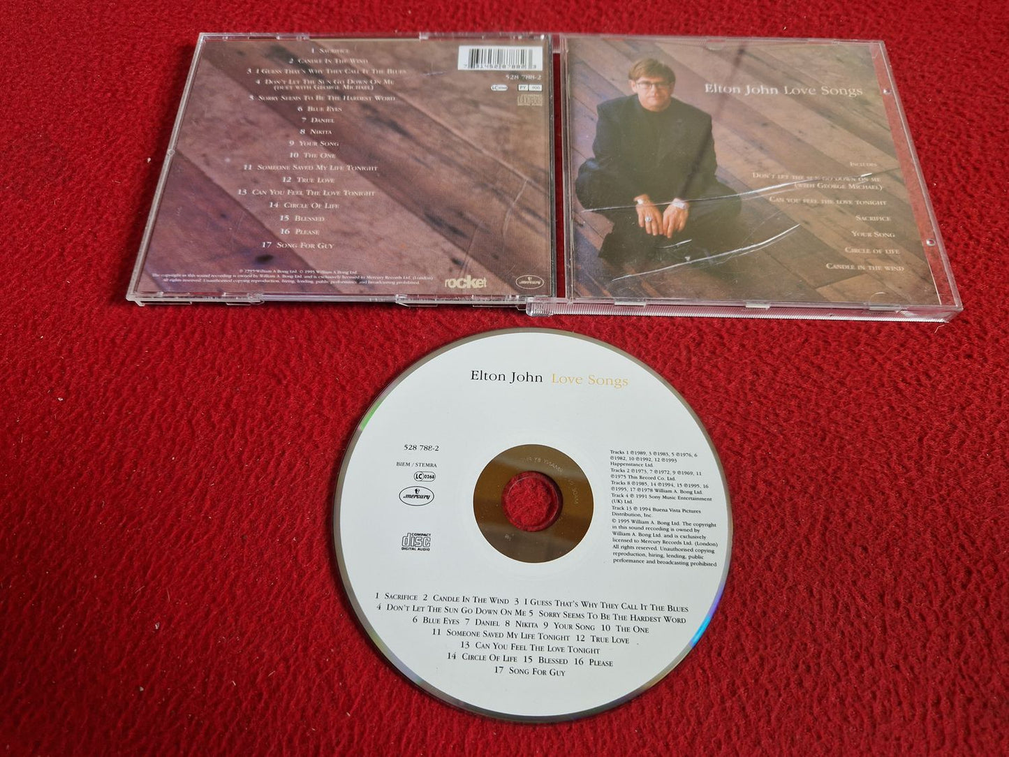 ELTON JOHN LOVE SONGS CD