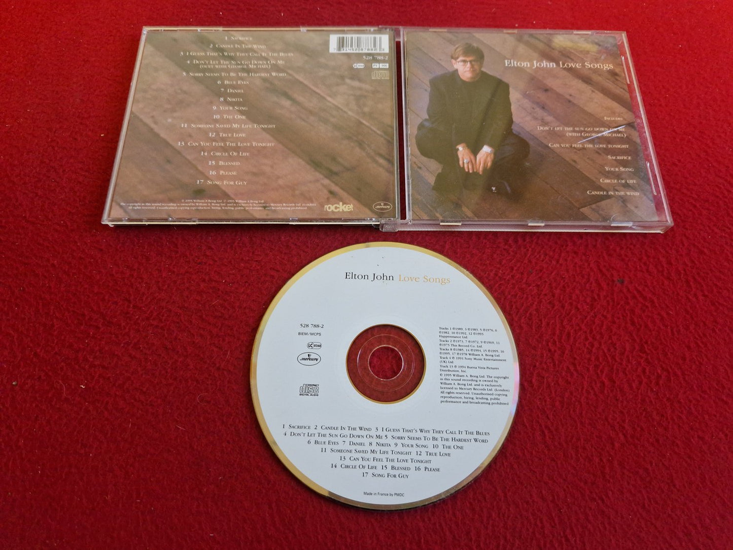 ELTON JOHN LOVE SONGS CD