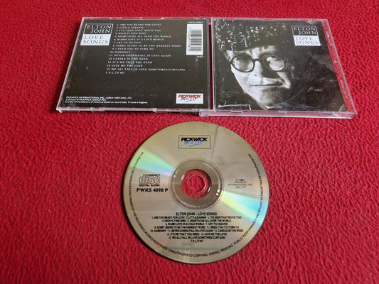 ELTON JOHN LOVE SONGS CD